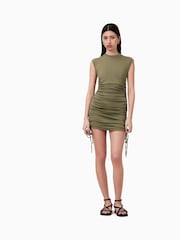 Зеленый - Платье Allsaints Sonny - Изображение 5 из 9