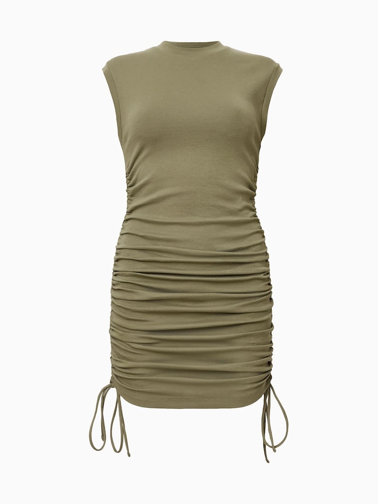 green allsaints dress Sage Green and Brown Wedding Bouquet / – Budget-Bride main image 0