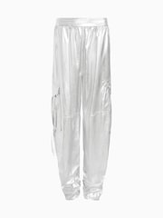AllSaints Grey Kaye Trousers - Image 8 of 8