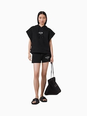 أسود - AllSaints Sorri SL Hoodie - صورة 3 من 11
