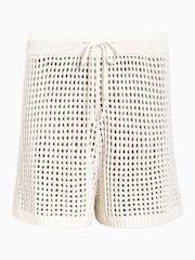AllSaints White Paloma Shorts - Image 7 of 7