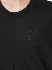 AllSaints Black Mira Haven 100% Cotton Sweatshirt - Image 6 of 7