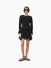 AllSaints Black Pamela Skirt - Image 4 of 7