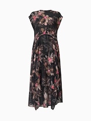 AllSaints Black Arwen Dress - Image 7 of 7