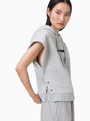 رمادي - AllSaints Sorri SL Hoodie - صورة 4 من 8