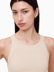 AllSaints Cream Zenia Dress - Image 3 of 8