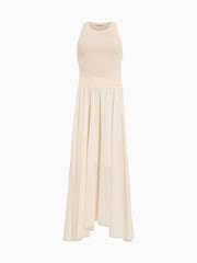 AllSaints Cream Zenia Dress - Image 8 of 8