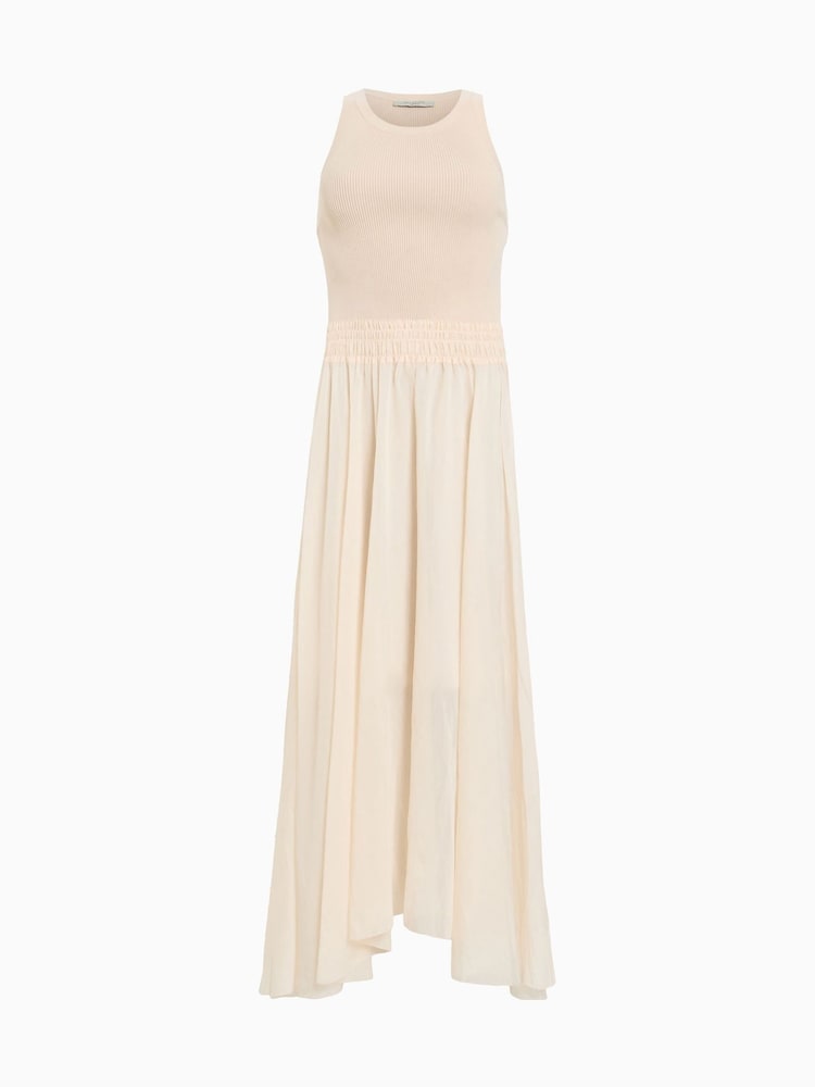 AllSaints Cream Zenia Dress - Image 8 of 8