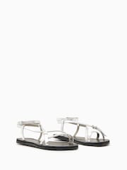 AllSaints Grey Tyla Sandals - Image 2 of 6