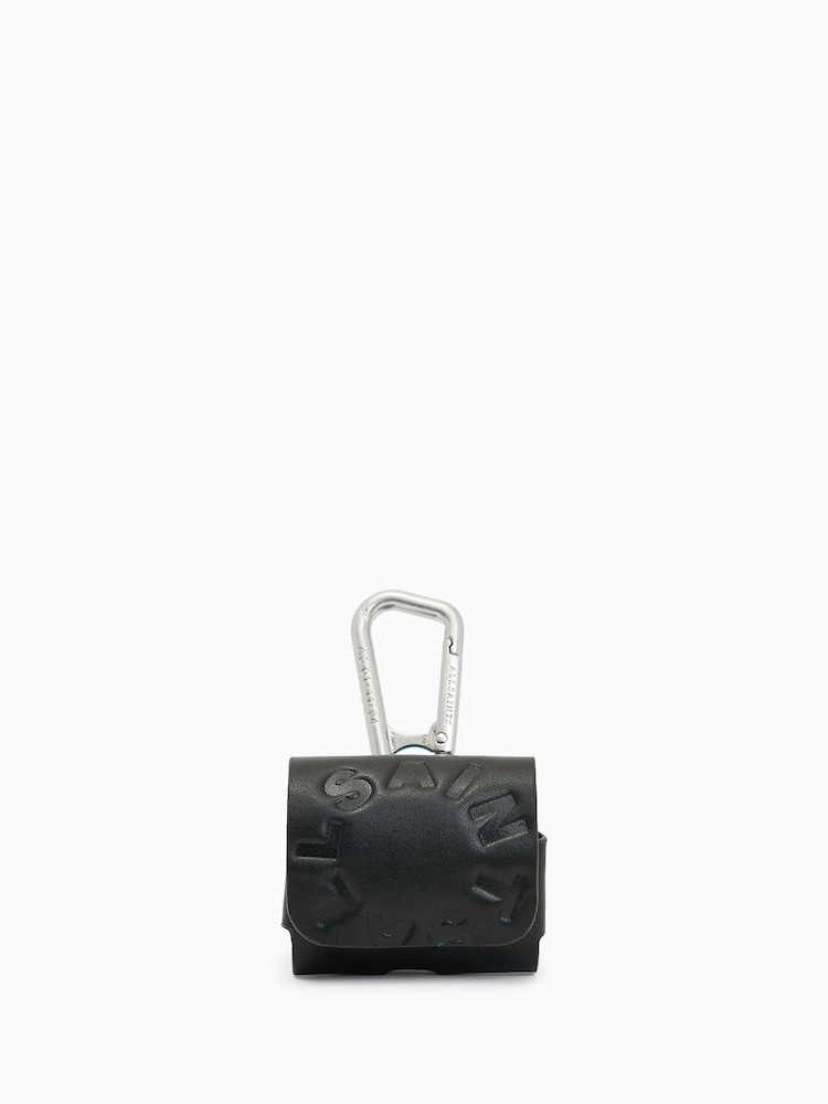 AllSaints Black Tierra Airpod Case - Image 1 of 4
