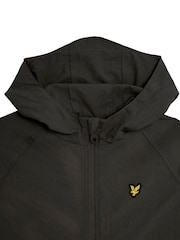 Lyle & Scott Black Hooded Windbreaker Jacket - Image 8 of 8