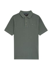 Lyle & Scott Green 100% Cotton Polo Shirt - Image 1 of 3