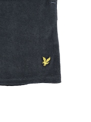 Lyle & Scott Blue Towelling 100% Cotton Shorts - Image 2 of 3