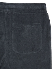 Lyle & Scott Blue Towelling 100% Cotton Shorts - Image 3 of 3