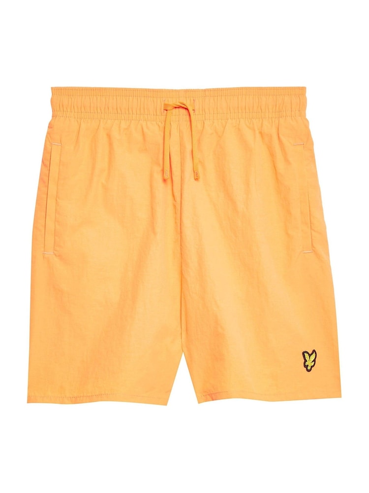 Naranja - Lyle & Scott Plain Swim Shorts - Imagen 1 de 3