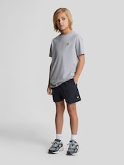 Lyle & Scott Blue Plain Swim Shorts - Image 1 of 6