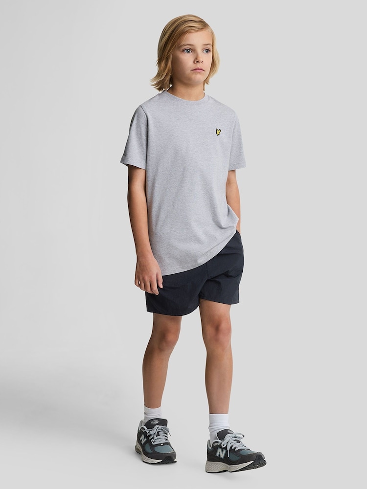 Lyle & Scott Blue Plain Swim Shorts - Image 2 of 6