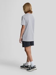 Lyle & Scott Blue Plain Swim Shorts - Image 3 of 6