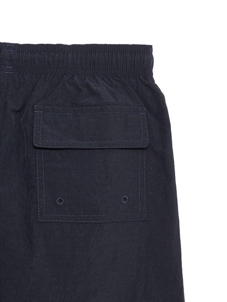 Lyle & Scott Blue Plain Swim Shorts - Image 6 of 6