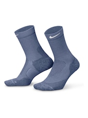 Nike World Indigo Blue Dri-FIT Fast Performance Crew Socks 1 Pack - Image 1 of 4