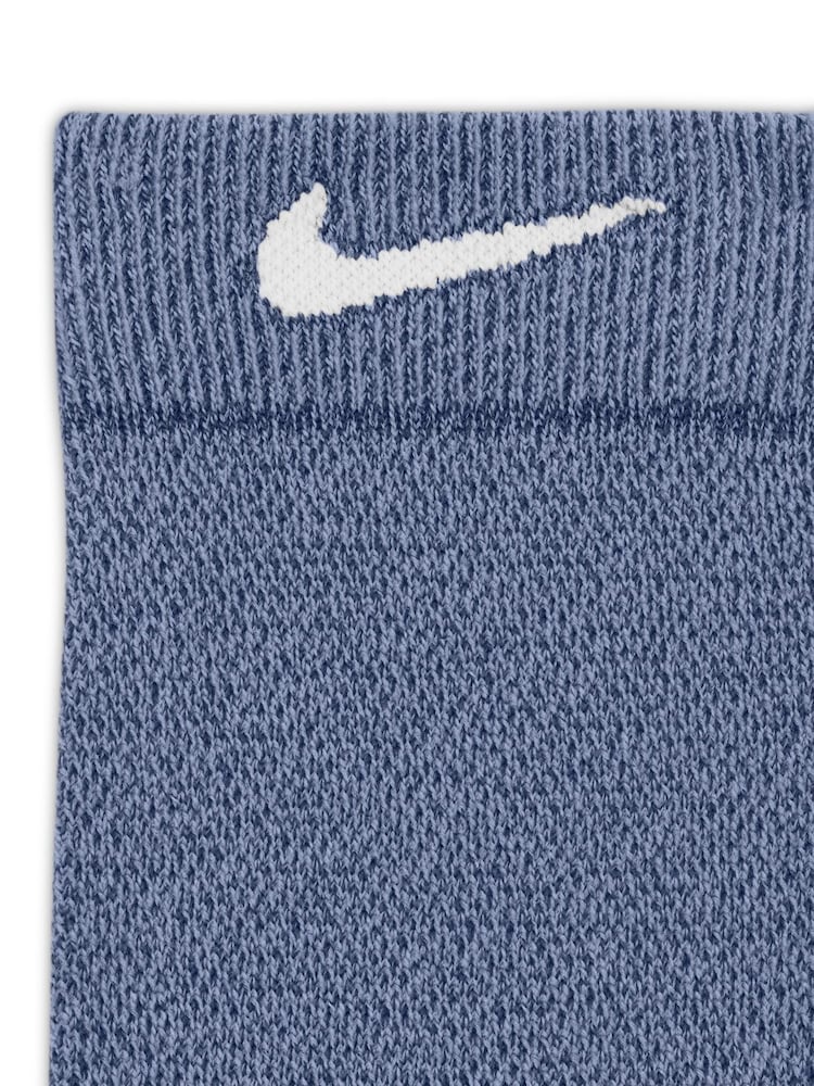 Nike World Indigo Blue Dri-FIT Fast Performance Crew Socks 1 Pack - Image 4 of 4