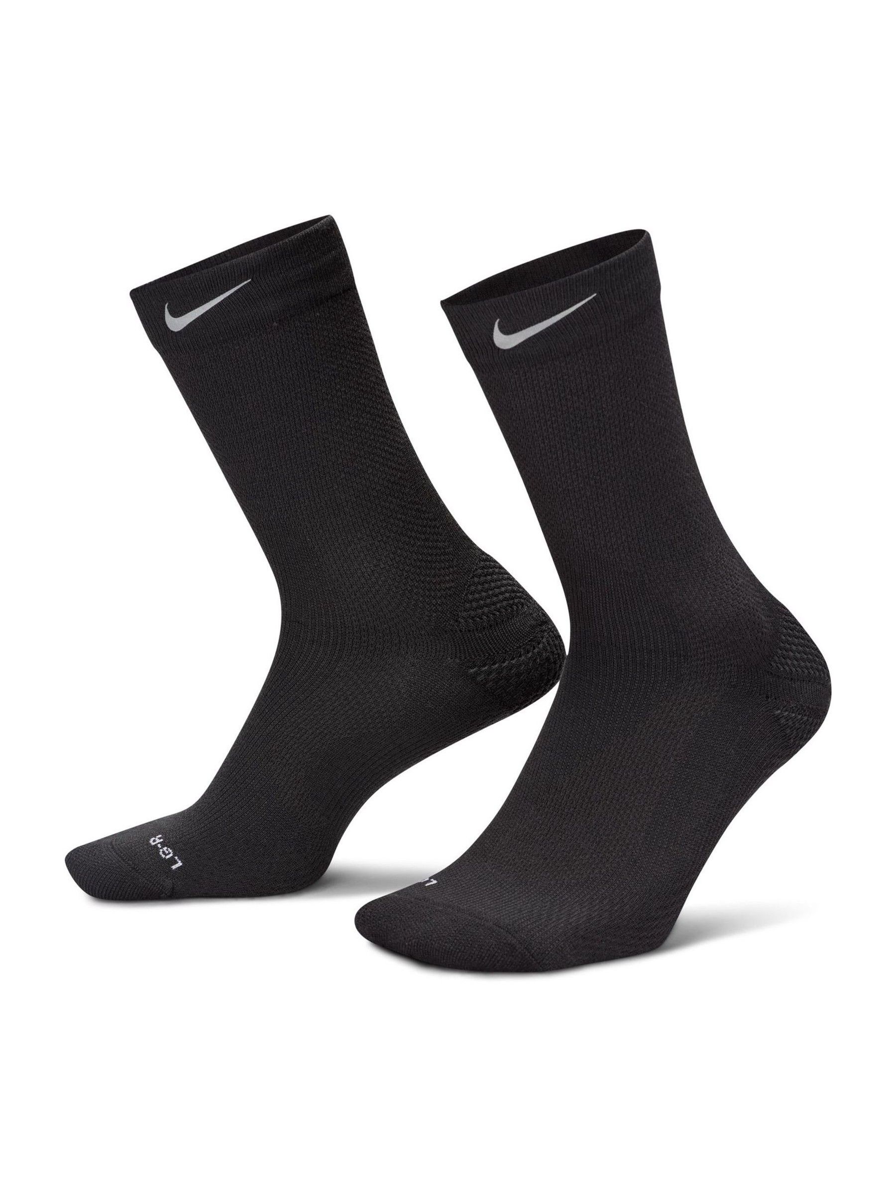 nike high running socks