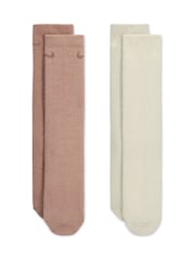 Nike Natural Cosy Everyday Cushioned Crew Socks 2 Pack - Image 2 of 4