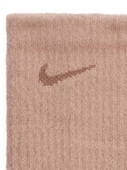 Nike Natural Cosy Everyday Cushioned Crew Socks 2 Pack - Image 4 of 4