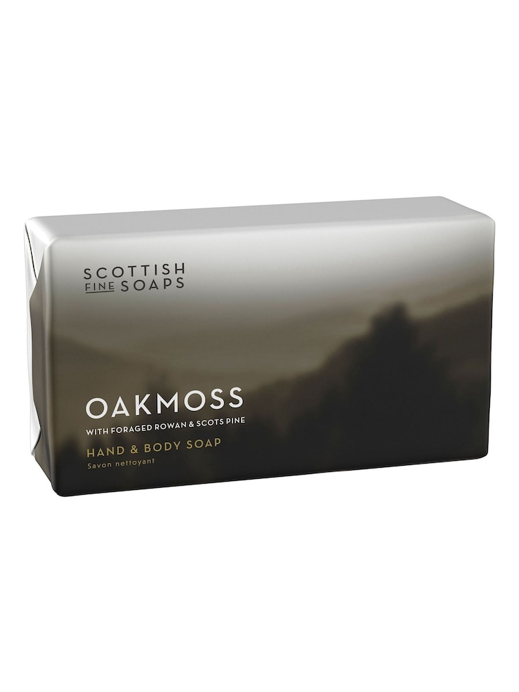 Scottish Fine Soaps Oakmoss Hand & Body Soap 220g - Image 1 of 2