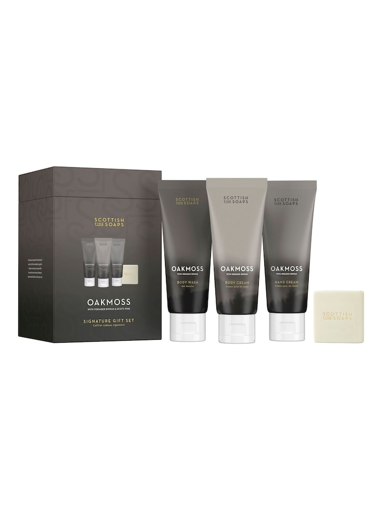 Scottish Fine Soaps Oakmoss Signature Gift Set - Image 1 of 2