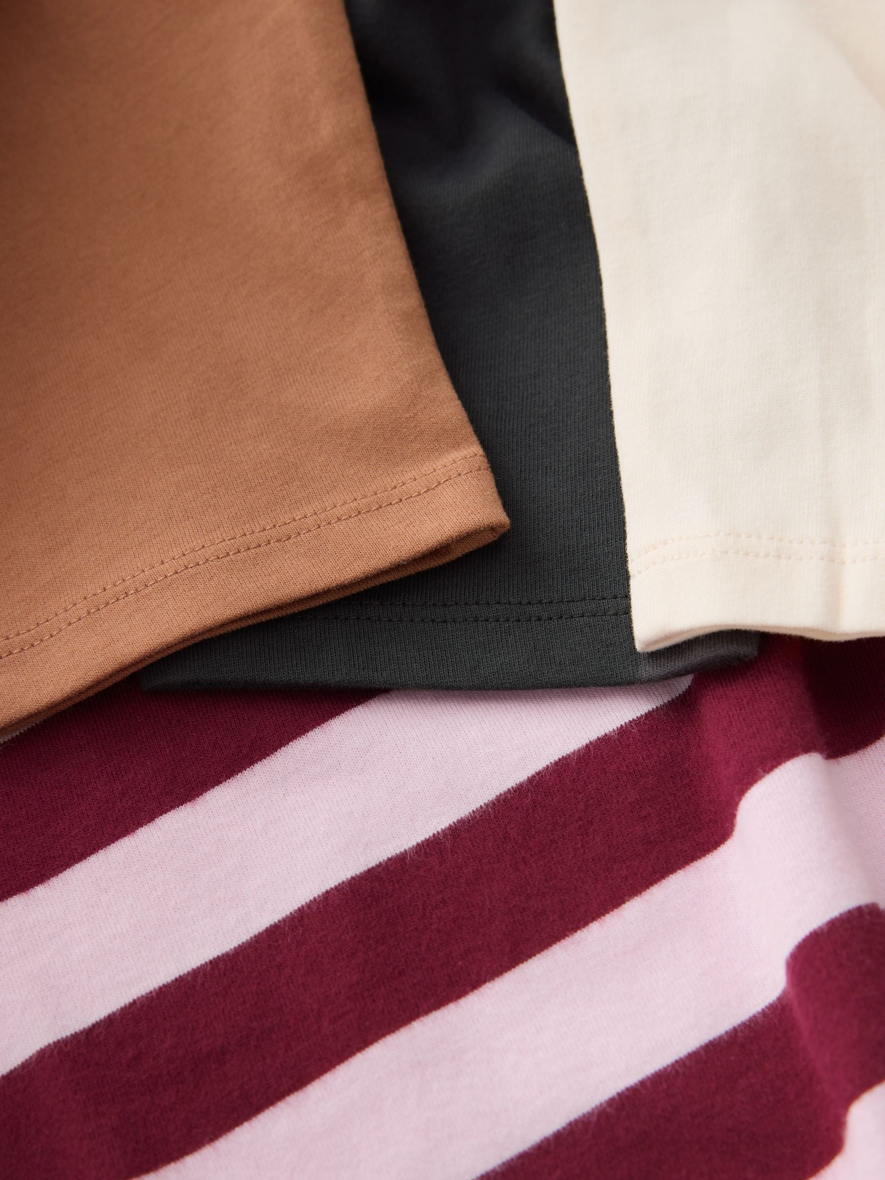 Buy Multi Stripe Long Sleeve Tops 4 Pack (3-16yrs) from Next South