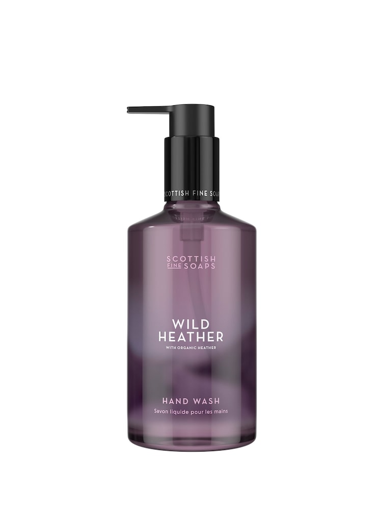 Scottish Fine Soaps Wild Heather Hand Wash 300ml - Image 1 of 2