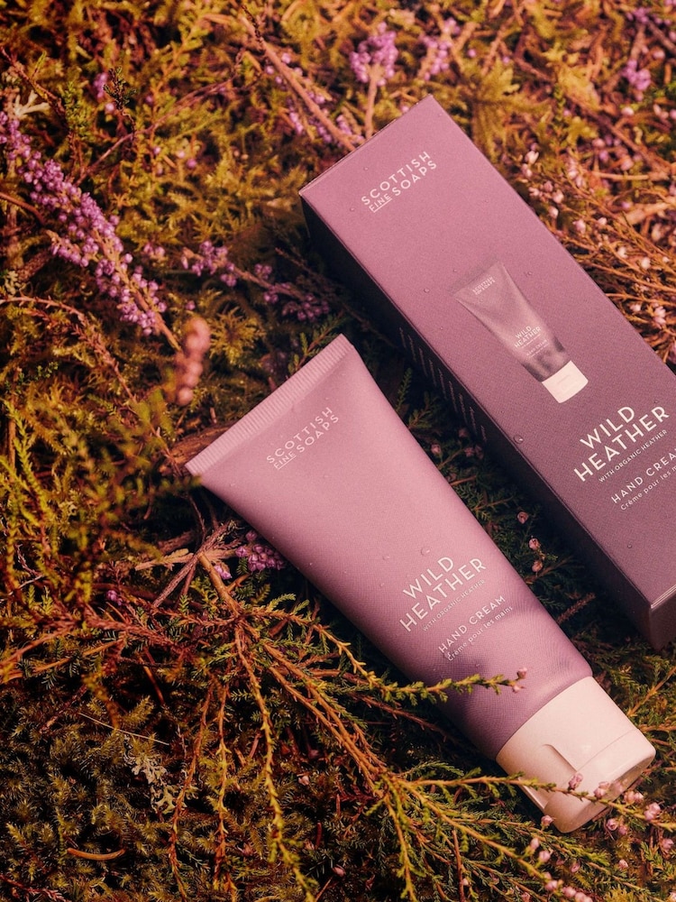 Scottish Fine Soaps Wild Heather Hand Cream 75ml - Image 2 of 2