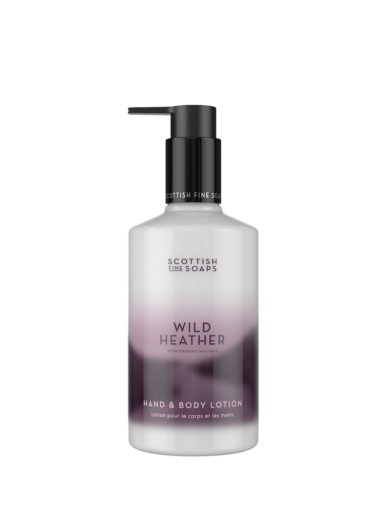 Scottish Fine Soaps Wild Heather Hand Body Lotion 300ml - Image 1 of 2