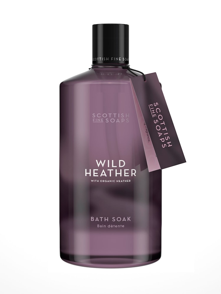 Scottish Fine Soaps Wild Heather Bath Soak 500ml - Image 1 of 1