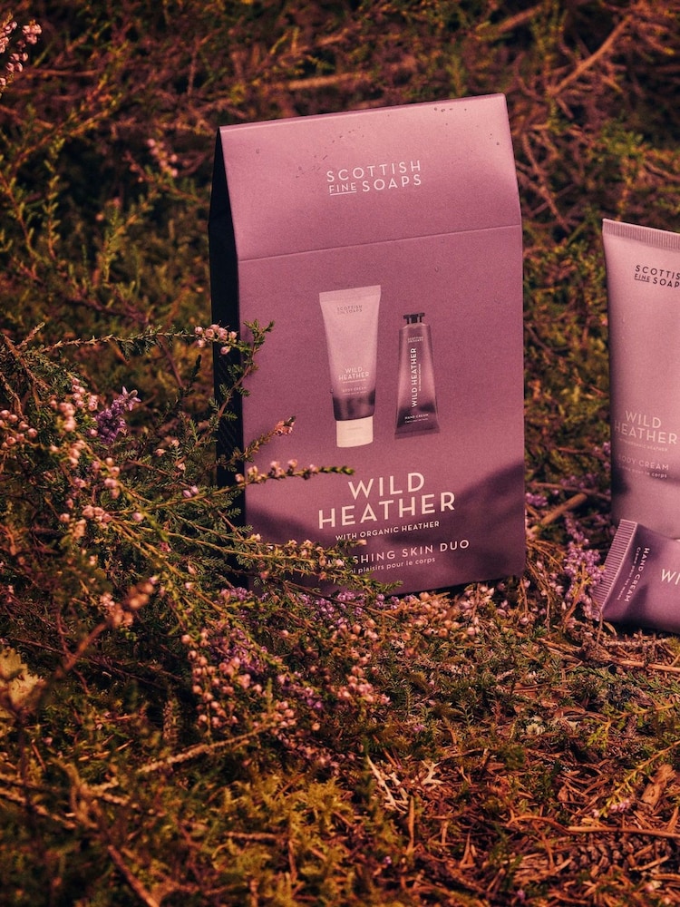 Scottish Fine Soaps Wild Heather Nourishing Skin Duo - Image 2 of 2 Scottish Fine Soaps Wild Heather Nourishing Skin Duo - Image 2 of 2