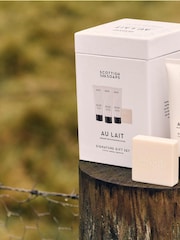 Scottish Fine Soaps Au Lait Signature Gift Set - Image 2 of 2