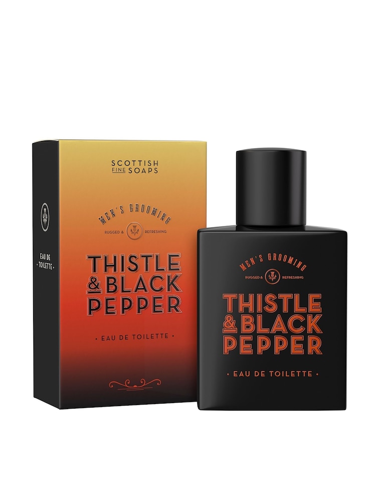 Scottish Fine Soaps Thistle Black Pepper Eau de Toilette 100ml - Image 1 of 3