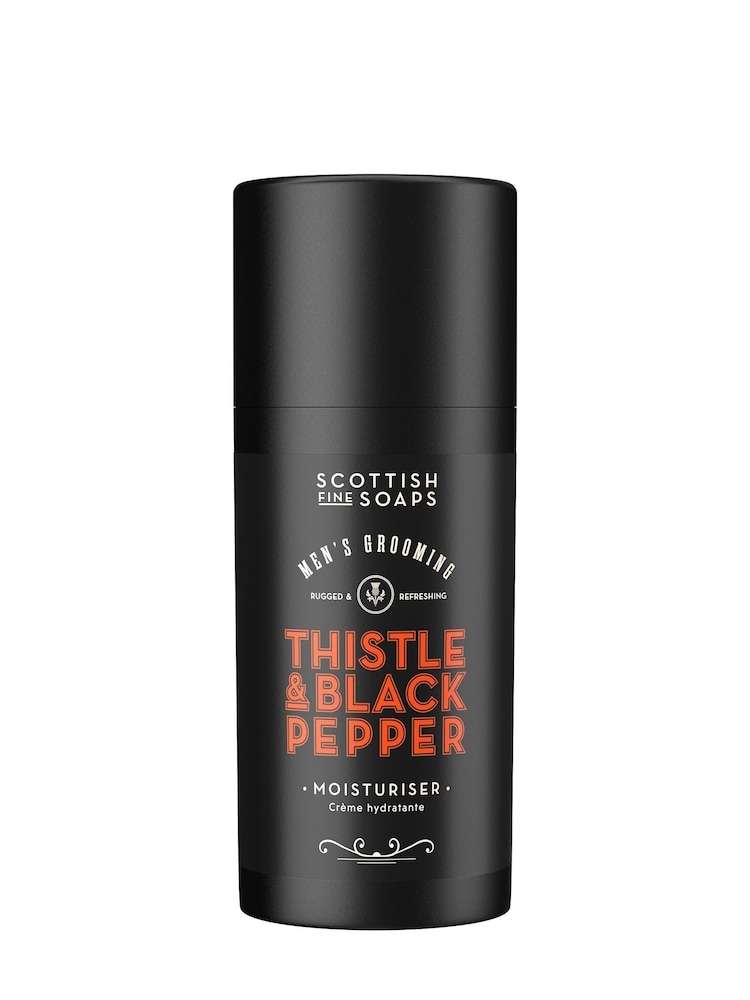 Scottish Fine Soaps Thistle Black Pepper Moisturiser 100ml - Image 1 of 1