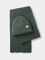 Aubin Green Hat/Scarf Set - Image 1 of 1
