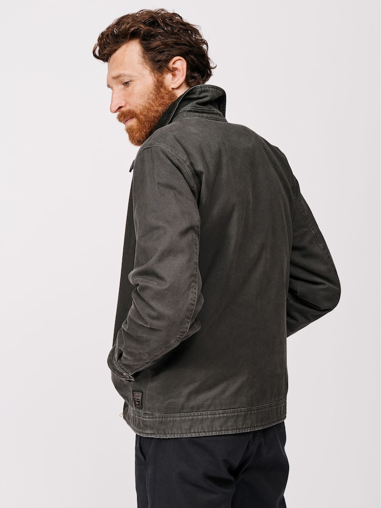 Aubin Newland Canvas Harrington Jacket - Image 2 of 8