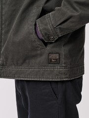 Aubin Newland Canvas Harrington Jacket - Image 5 of 8