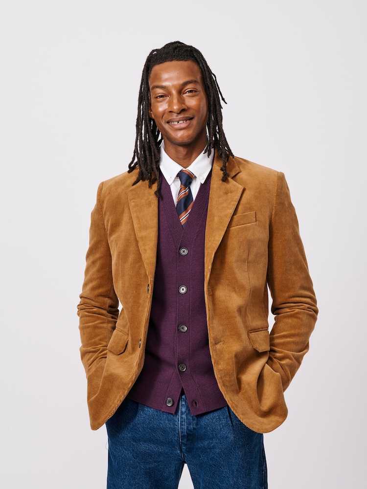 Aubin Pasmore Cord Suit Jacket - Imagen 1 de 7
