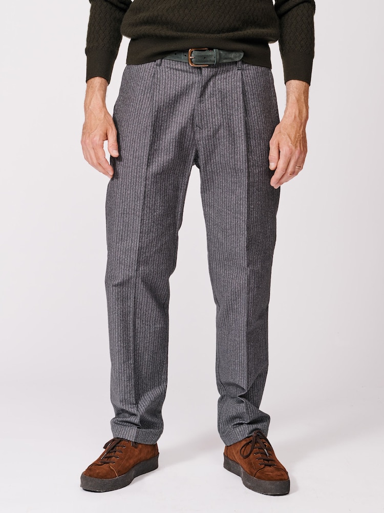 Aubin Mareham Cotton Suit Trousers - Image 1 of 7