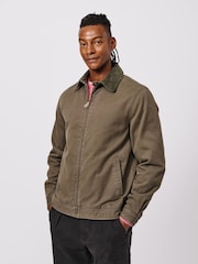 Aubin Newland Canvas Harrington Jacket - Image 3 of 9