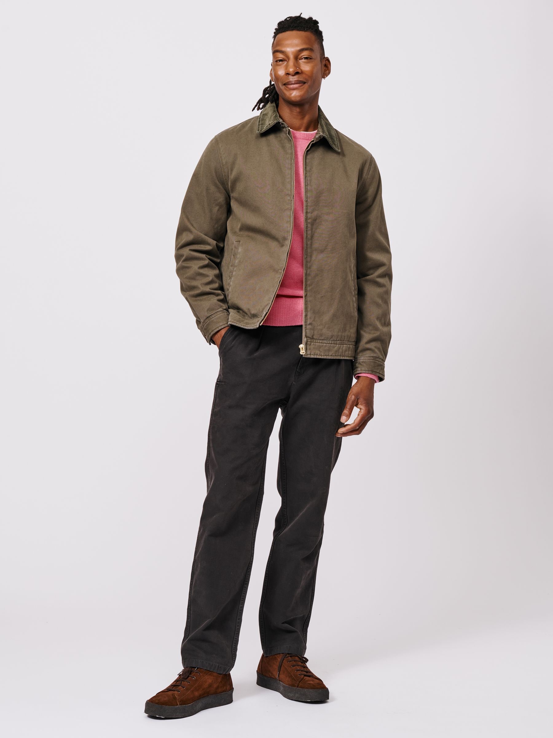 Buy Aubin Newland Canvas Harrington Jacket from Next USA
