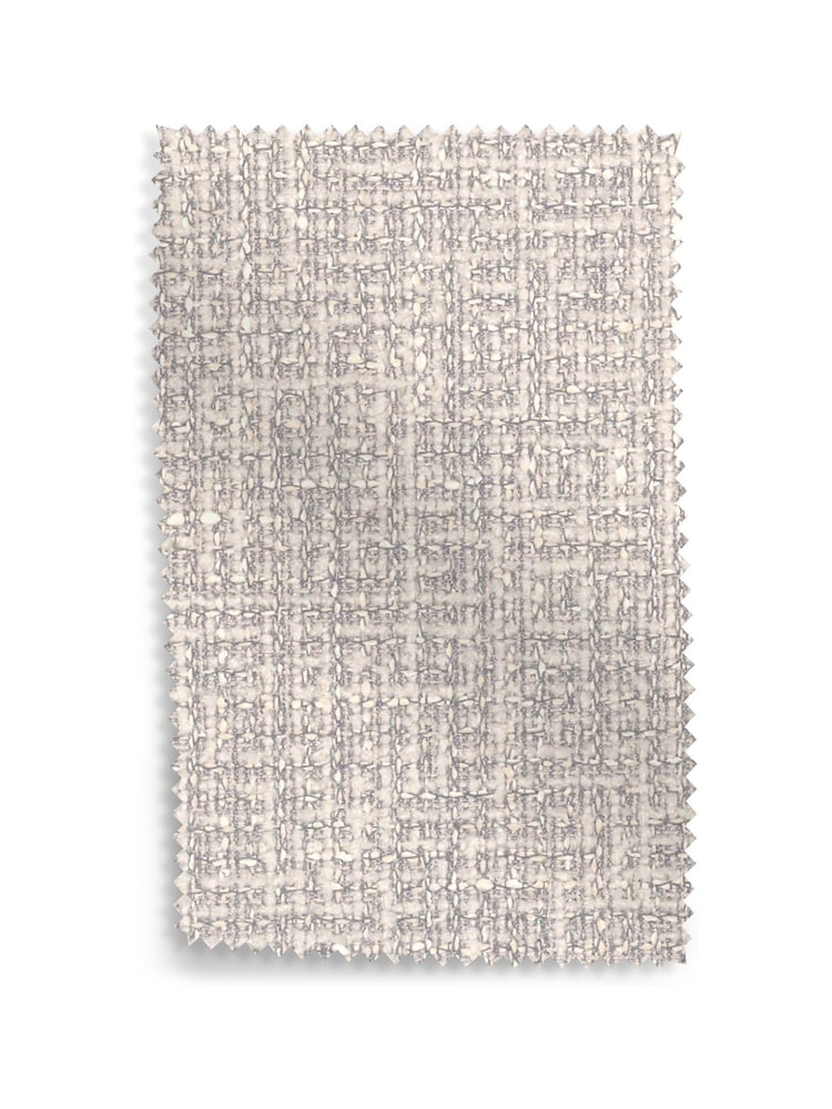 Dove Grey Chunky Texture Upholstery Swatch - Image 1 of 1