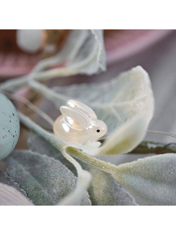 Lights4fun 20 Pack Easter Bunny Micro String Lights - Image 1 of 4