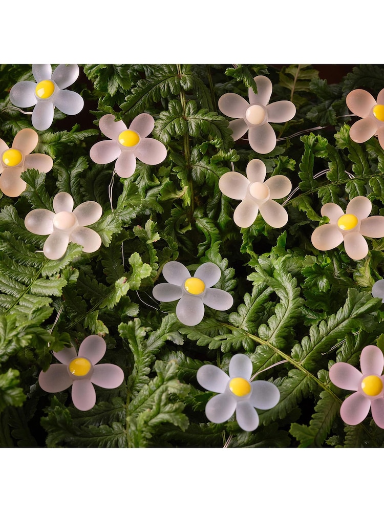 Lights4fun 20 Pack Flower Micro String Lights - Image 6 of 6