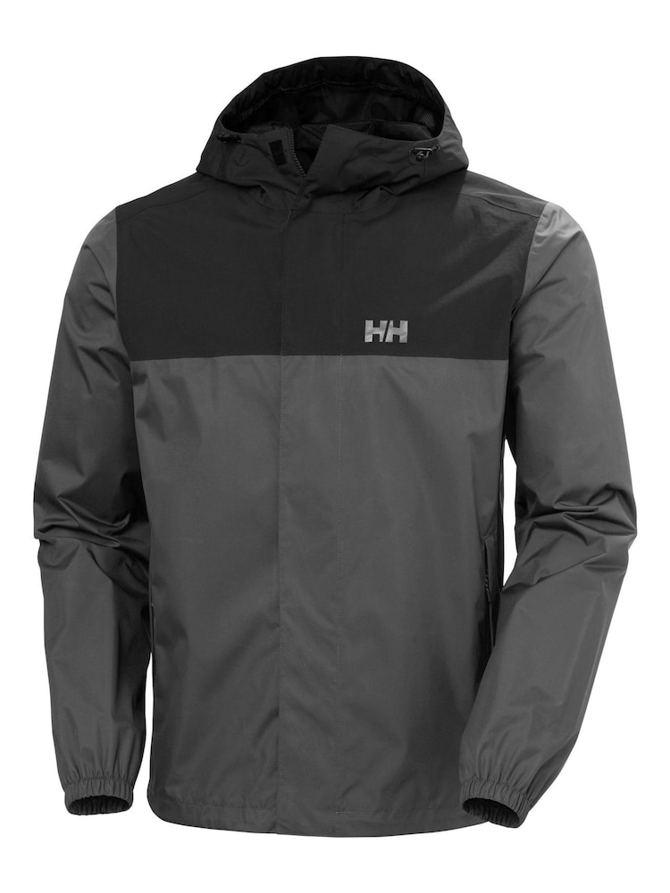 Helly Hansen Grey Vancouver Rain Jacket - Image 1 of 2